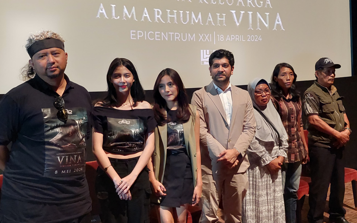 Keluarga Vina dari Cirebon Hadir di Peluncuran Trailer Film VINA: Sebelum 7 Hari