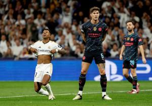 Liga Champions 2023-2024: Rodrygo Kecewa Real Madrid Gagal Kalahkan Manchester City di Santiago Bernabeu