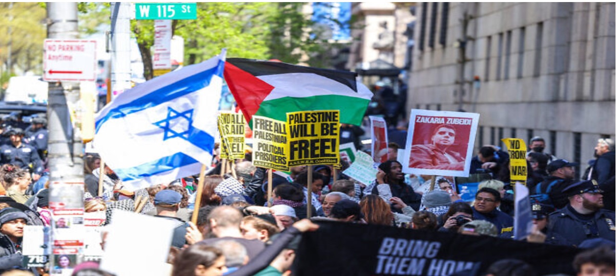 Perang Gaza Guncang Kampus-Kampus AS, Puluhan Orang Ditangkap saat Demo di Universtas Yale dan Columbia