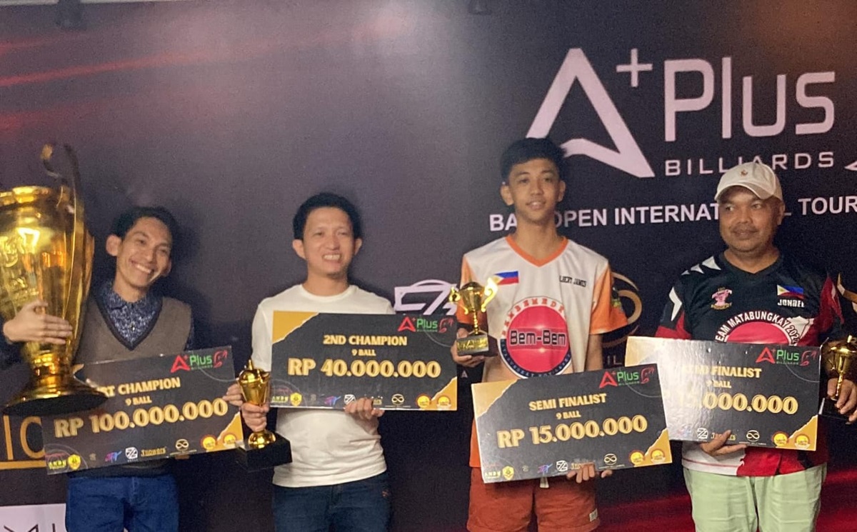 Turnamen International A Plus Bali Open Jadi Ajang Uji Coba Pebiliar Indonesia Jelang PON 2024
