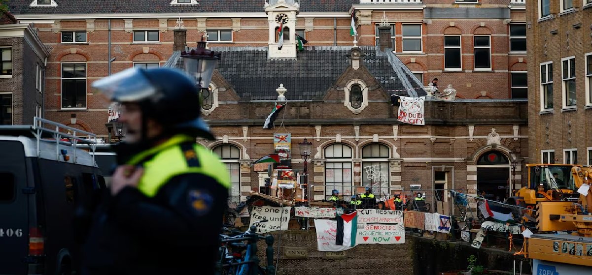 Universitas Amsterdam Ditutup Selama 2 Hari Usai Protes Perang Gaza