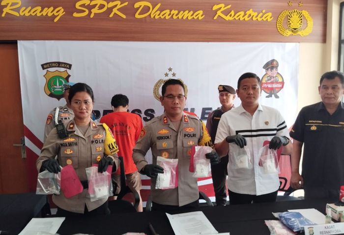 364,8 Gram Sabu Kemasan Teh Herbal Disita Polisi di Muara Angke