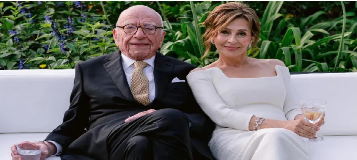 Gelar Pesta Pernikahan di Kebun Anggur, Taipan Media Rupert Murdoch Menikah untuk Kelima Kalinya