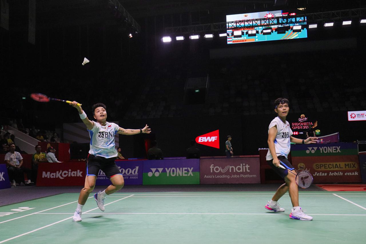 Hasil 16 Besar Indonesia Open 2024: Apriyani Rahayu/Siti Fadia Tersingkir