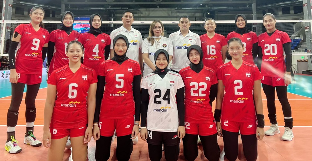 Hasil AVC Challenge Cup 2024: Timnas Voli Putri Indonesia Takluk 0-3 dari Kazakhstan