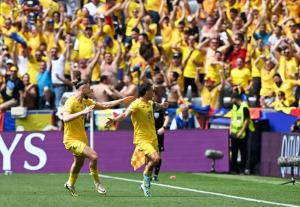 Hasil Babak Pertama Timnas Rumania vs Ukraina di Euro 2024: Tricolorii Unggul 1-0