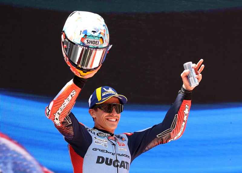 Honda Terpukau dengan Kebangkitan Marc Marquez di Ducati, Alberto Puig: Dia Kandidat Kuat Juara