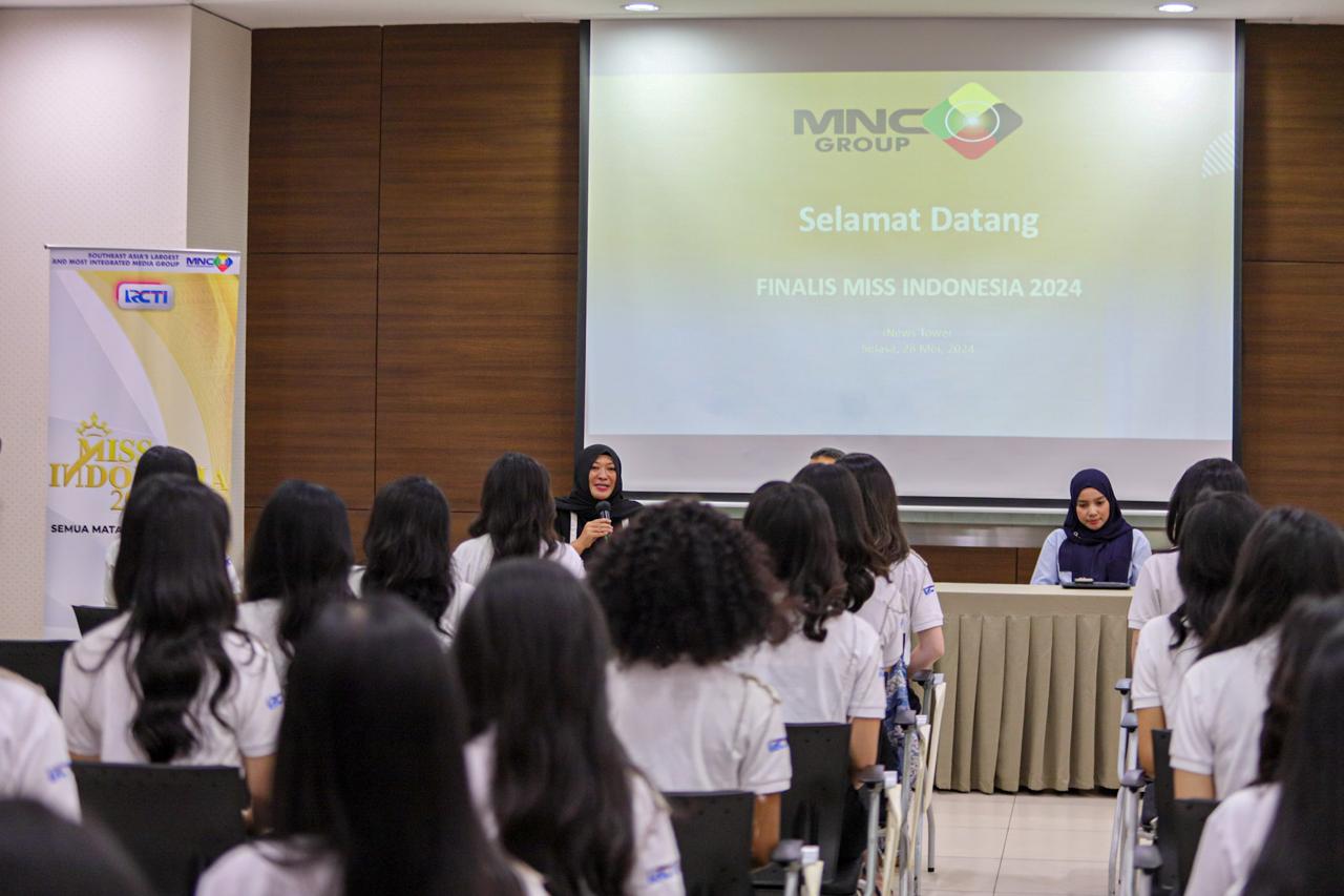 MNC Media Perkenalkan Dunia Jurnalistik ke Finalis Miss Indonesia 2024