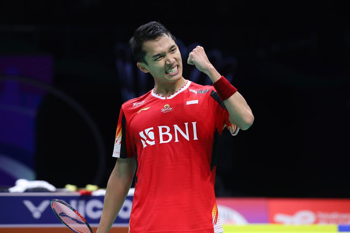 Momen Pebulutangkis Thailand Nyengir hingga Bikin Jonatan Christie Ngamuk di Piala Thomas 2024