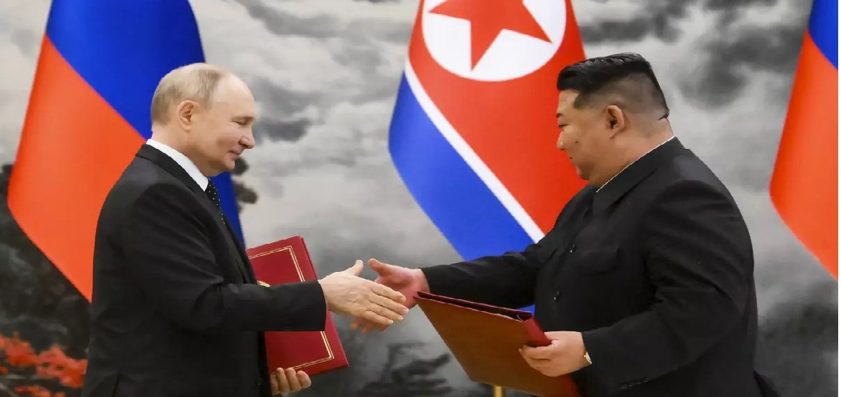 Putin dan Kim Jong Un Tanda Tangani Sejumlah Perjanjian yang Berpotensi Picu Korsel Marah