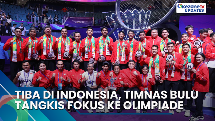 Tiba di Indonesia, Timnas Bulu Tangkis Fokus ke Olimpiade, Informasi Selengkapnya di Okezone Update!