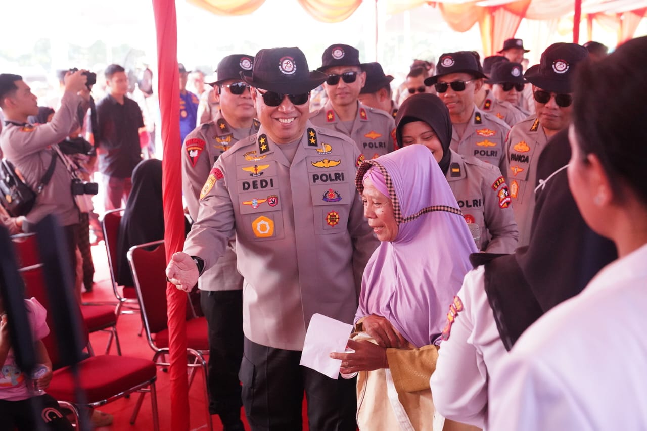 Hari Bhayangkara Ke-78, SDM Polri Gelar Bakti Sosial dan Kesehatan Se-Indonesia