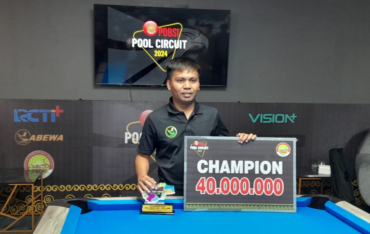 Hasil Lengkap POBSI Pool Circuit 2024 Seri II Bali: Juara Seri I Gugur di 16 Besar!