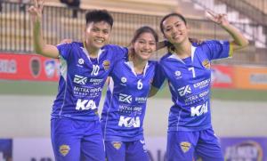 Hasil Liga Futsal Profesional Putri 2023-2024: Alive FC Hantam Binuang Angels 9-4!