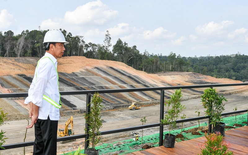 Istana Siapkan Kebutuhan Jokowi Ngantor di IKN
