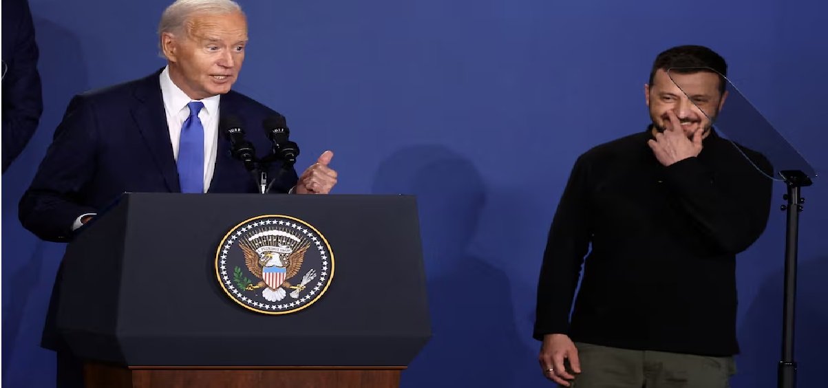 Joe Biden Keliru Sebut Zelenskiy Sebagai Putin Sebelum Koreksi Dirinya, Satu Ruangan KTT NATO Tersentak