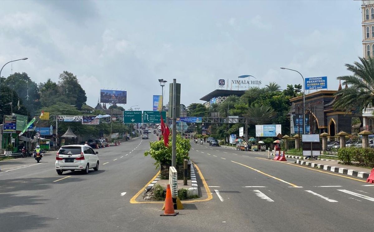 Libur Panjang Idul Adha, Jalur Puncak Bogor Terpantau Lengang