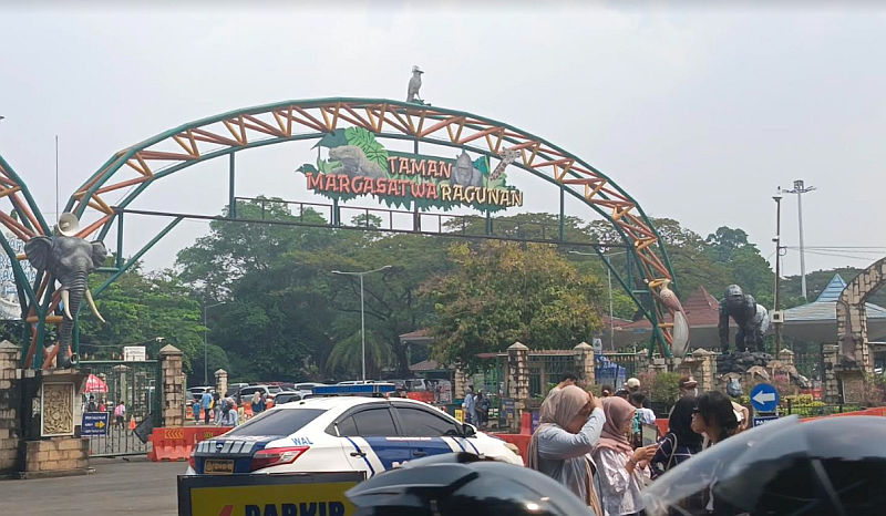 Long Weekend, Jalur Pintu Masuk Ragunan Ramai Lancar