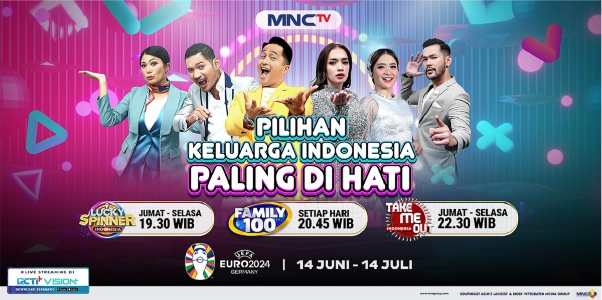 MNCTV Melesat dengan Program Prime Time Keluarga Paling di Hati