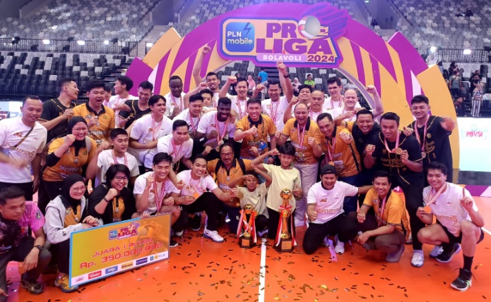 Proliga 2024: Noumory Keita Sabet 2 Titel, Jakarta Bhayangkara Presisi Borong Gelar Individual