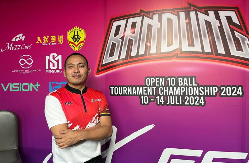 10-Ball Tournament Championship 2024: Kalahkan Vincent Lim, Feri Satriyadi Berharap Raih Podium