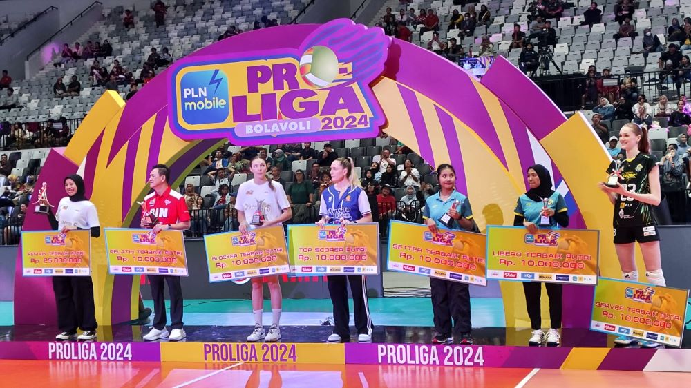 Daftar Penghargaan Individu Proliga 2024: Megawati Hangestri Pemain Terbaik