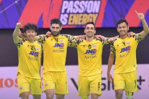 Hasil Liga Futsal Profesional 2023-2024: Sempat Kelelahan, Cosmo JNE Menang Telak 5-1 atas Halus FC