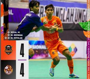 Hasil Liga Futsal Profesional 2023-2024: Sempat Tertinggal, Sadakata United Bangkit hingga Tahan Halus FC 4-4