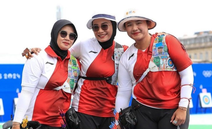 Hasil Panahan Olimpiade Paris 2024: Tim Putri Indonesia Lolos ke Perempatfinal Usai Hajar Wakil Malaysia