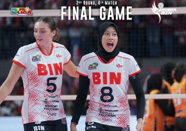 Hasil Proliga 2024: Kalah dari Popsivo Polwan, Jakarta BIN Tetap Juarai Putaran Kedua