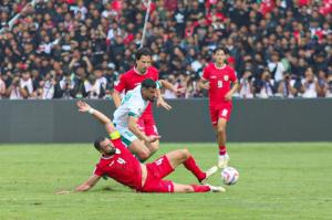 Hasil Timnas Indonesia vs Irak: Penalti Aymen Hussein Bawa Tim Tamu Memimpin 1-0