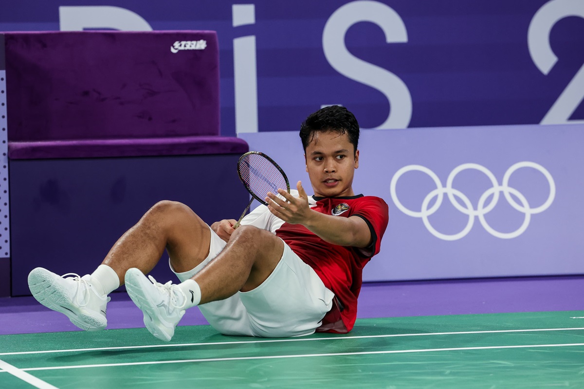 Kata-Kata Anthony Ginting Usai Resmi Tersingkir dari Olimpiade Paris 2024