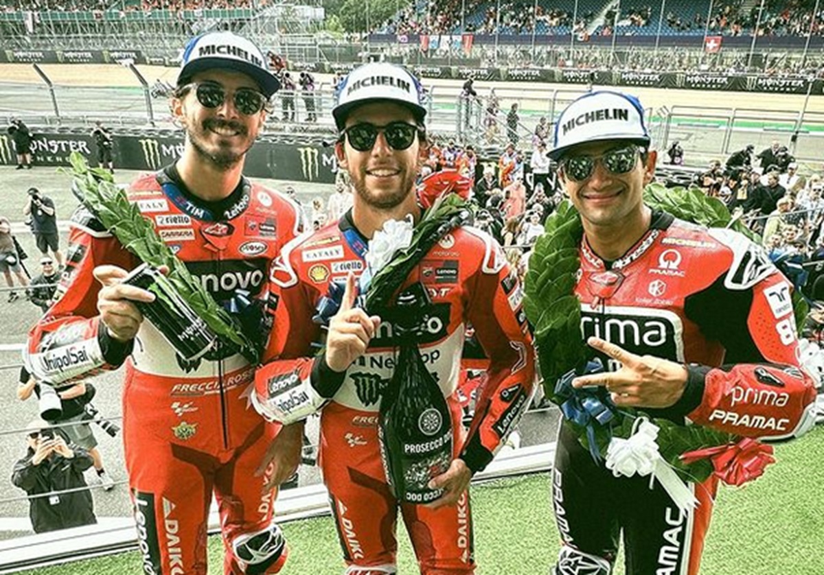 Klasemen Sementara MotoGP 2024 Kelar Race MotoGP Inggris 2024: Jorge Martin Tendang Francesco Bagnaia dari Puncak, Marc Marquez Tertahan!