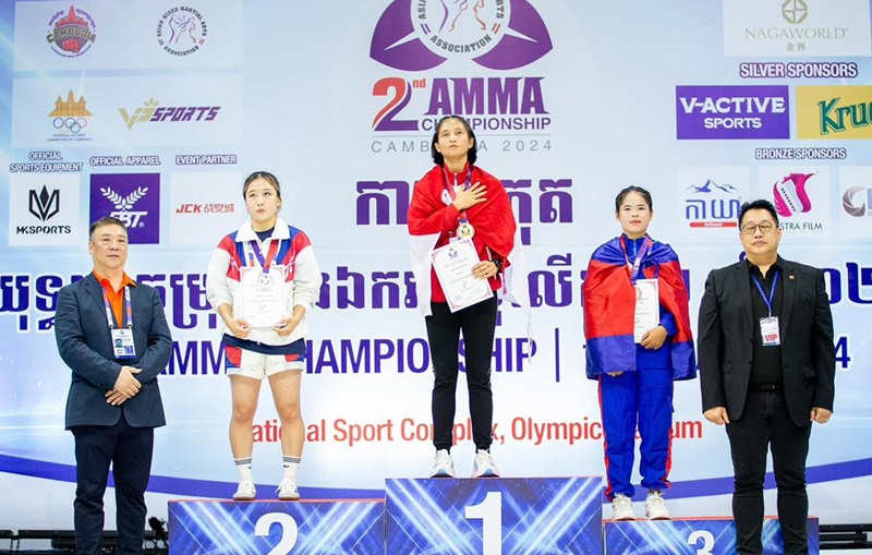 Sabet 2 Medali Emas, Indonesia Duduki Peringkat Kedua di 2nd MMA Championship 2024