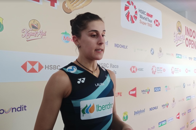 Tersingkir di Semifinal Indonesia Open 2024, Carolina Marin Berharap Bisa Mentas di Istora Senayan Tahun Depan