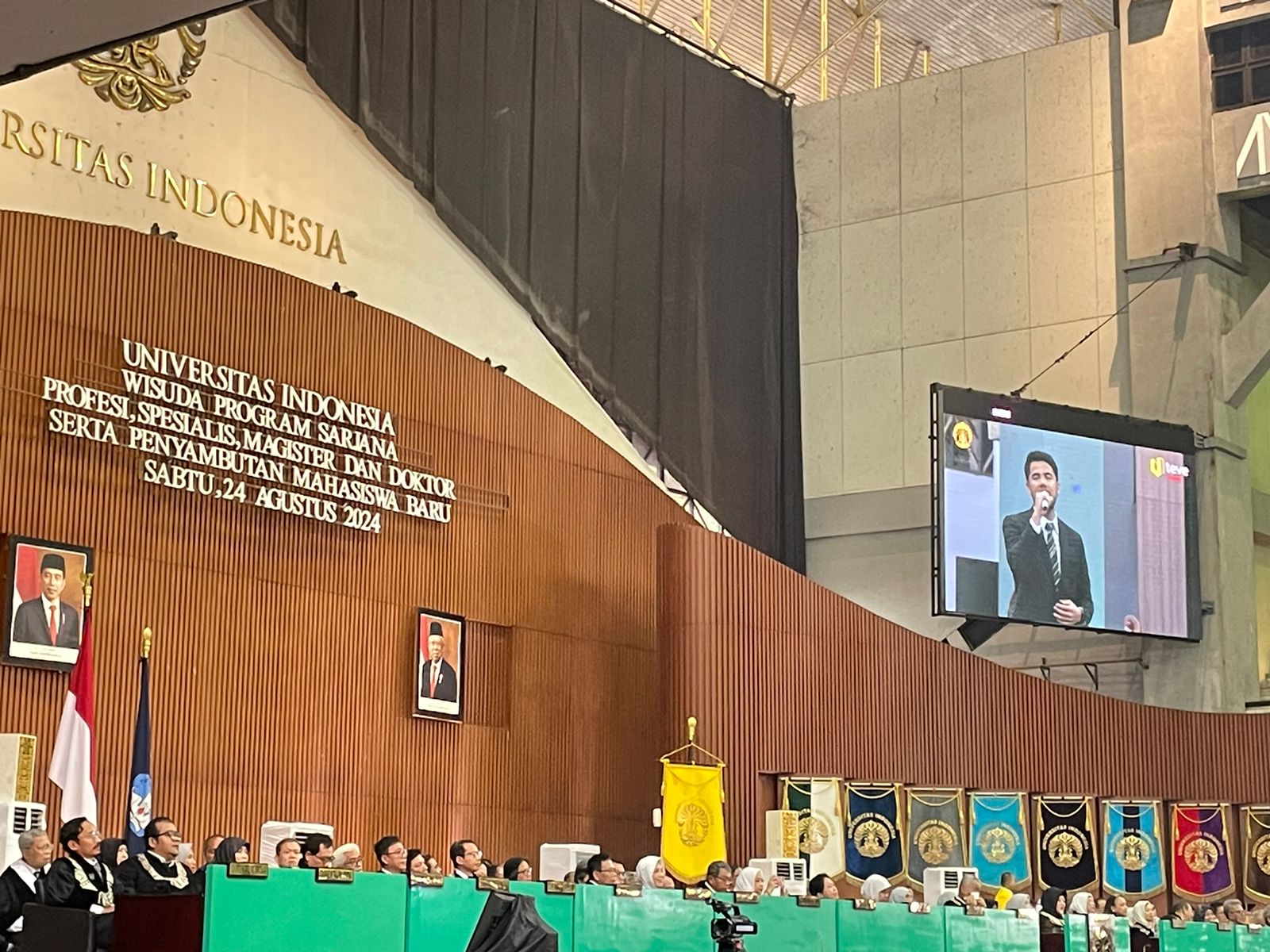 Universitas Indonesia Gelar Wisuda dan Penyambutan Mahasiswa Baru Fakultas Teknik dan FISIP