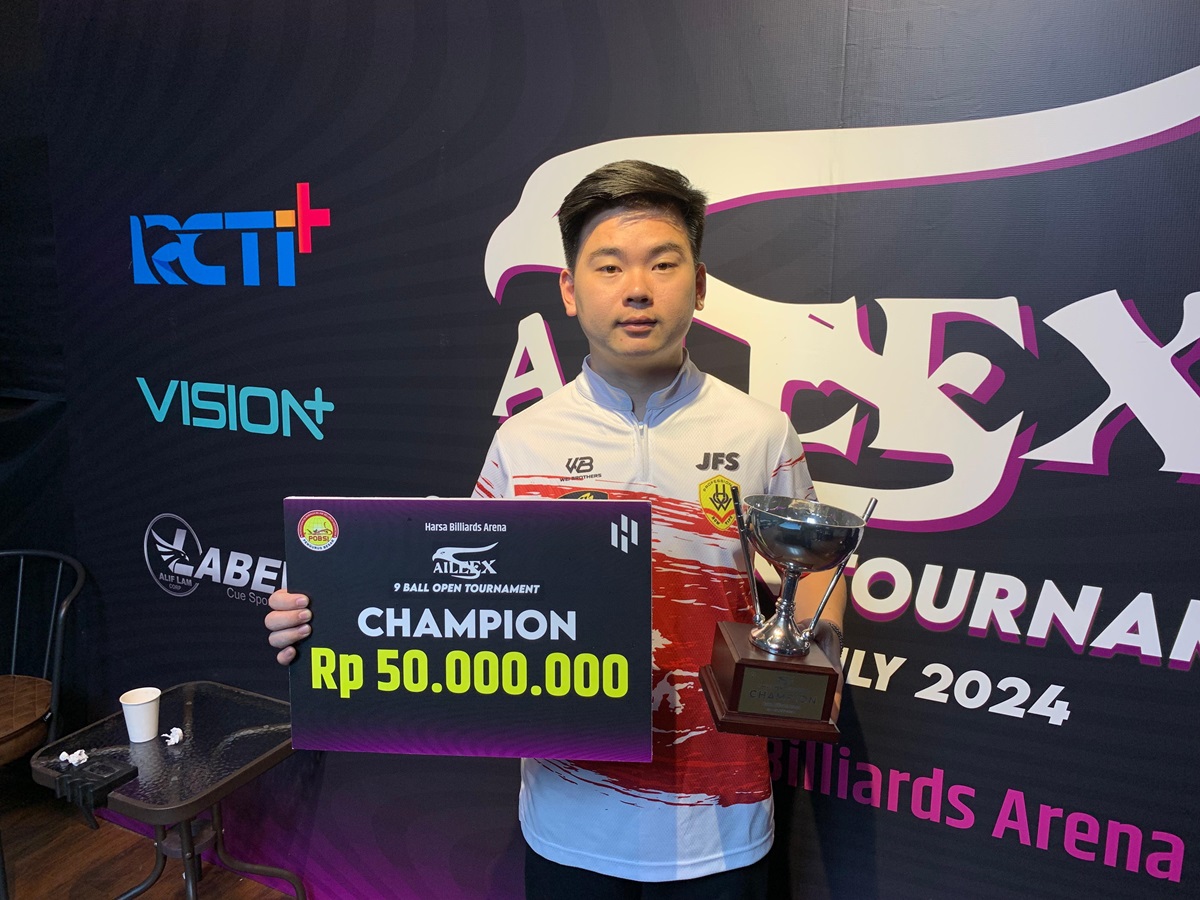 Andri Januarta Anggap Juara Aileex 9 Open Ball Tournament 2024 untuk Persiapan PON XXI Aceh-Sumut