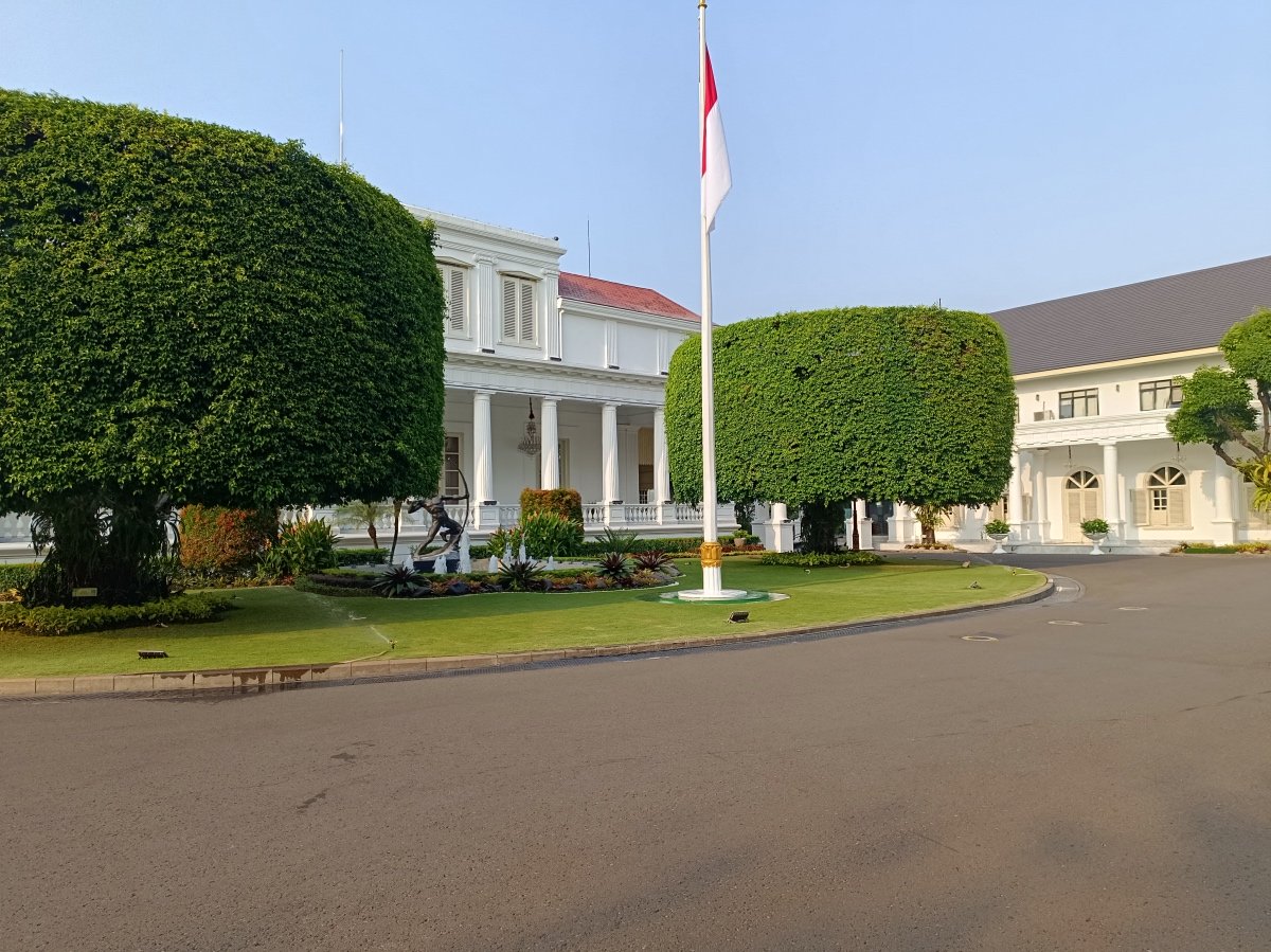 Begini Suasana di Istana Merdeka Jelang Kedatangan Paus Fransiskus 