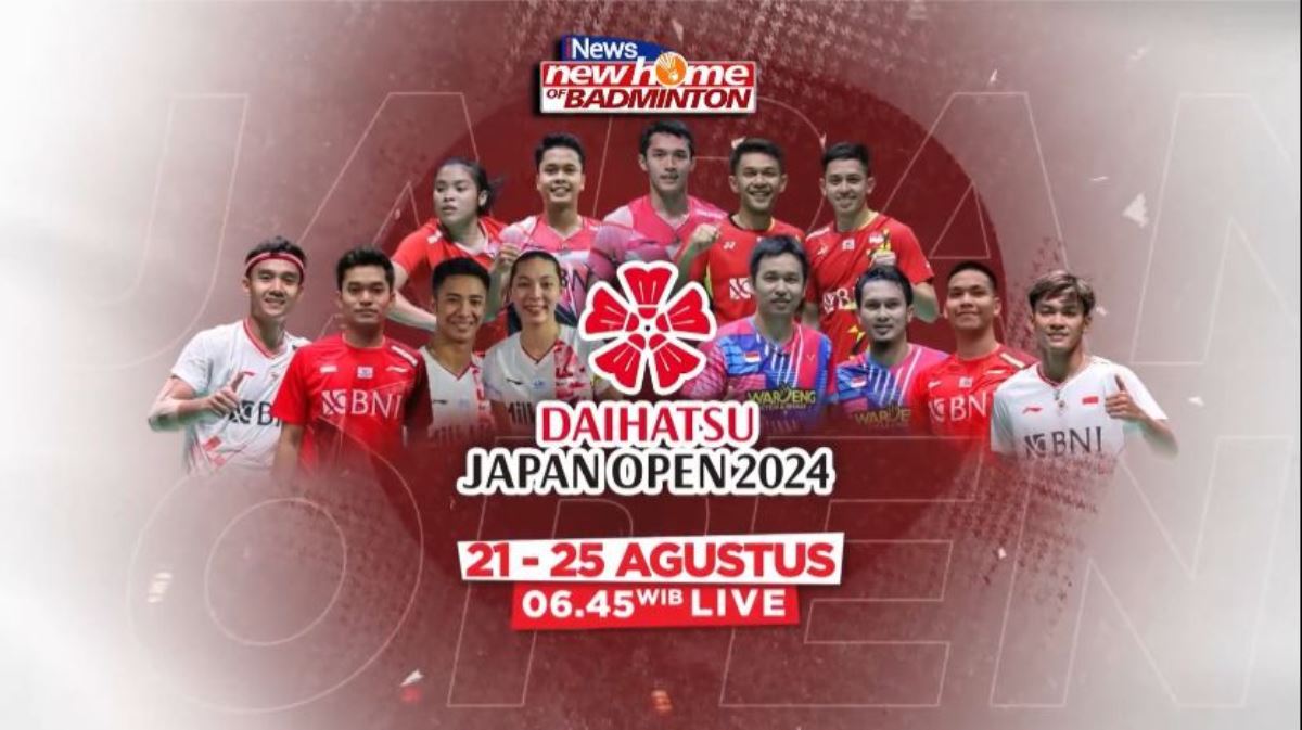 Formasi Baru Ganda Putra Indonesia Siap Gebrak Japan Open 2024, Saksikan Aksinya Mulai 21 Agustus 2024, Eksklusif hanya di iNews