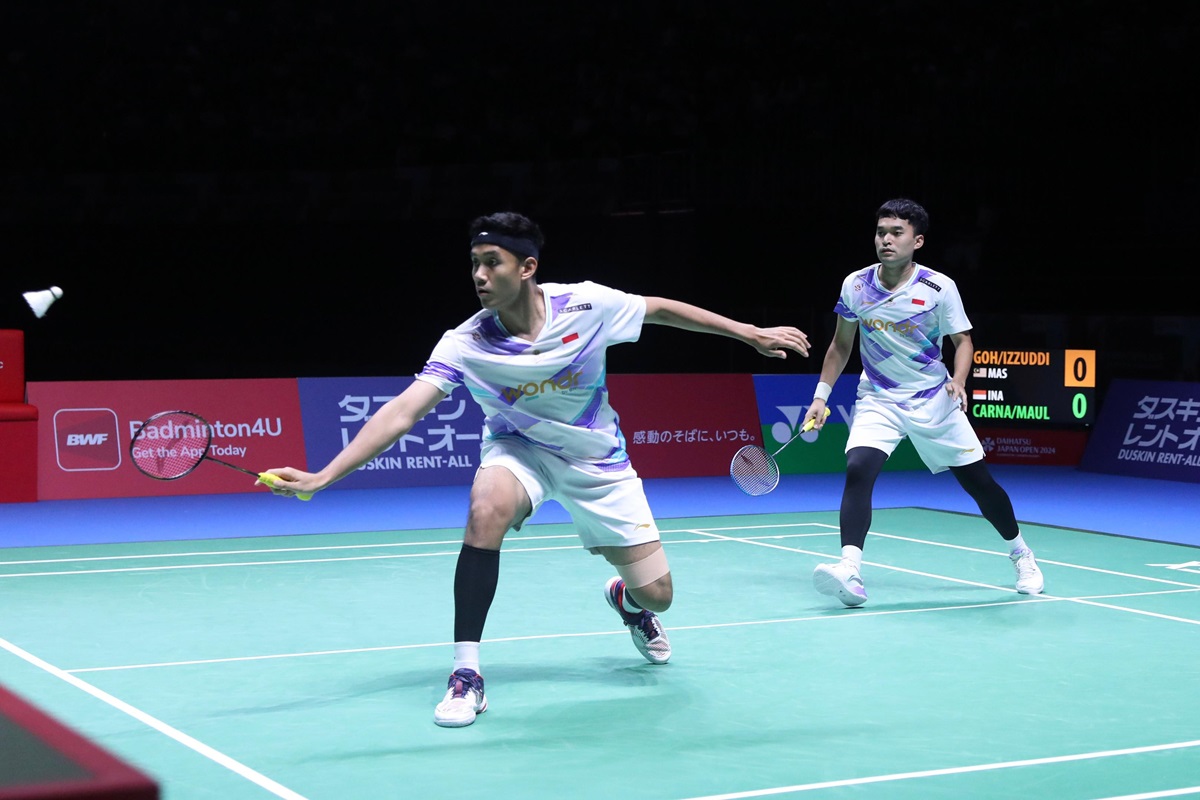 Gugur di Semifinal Japan Open 2024, Leo Rolly/Bagas Maulana Akui Pertahanannya Kurang Solid