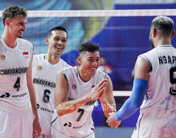 Hasil AVC Mens Club Championship 2024: Sikat Al-Rayyan, Jakarta Bhayangkara Presisi Tembus Semifinal