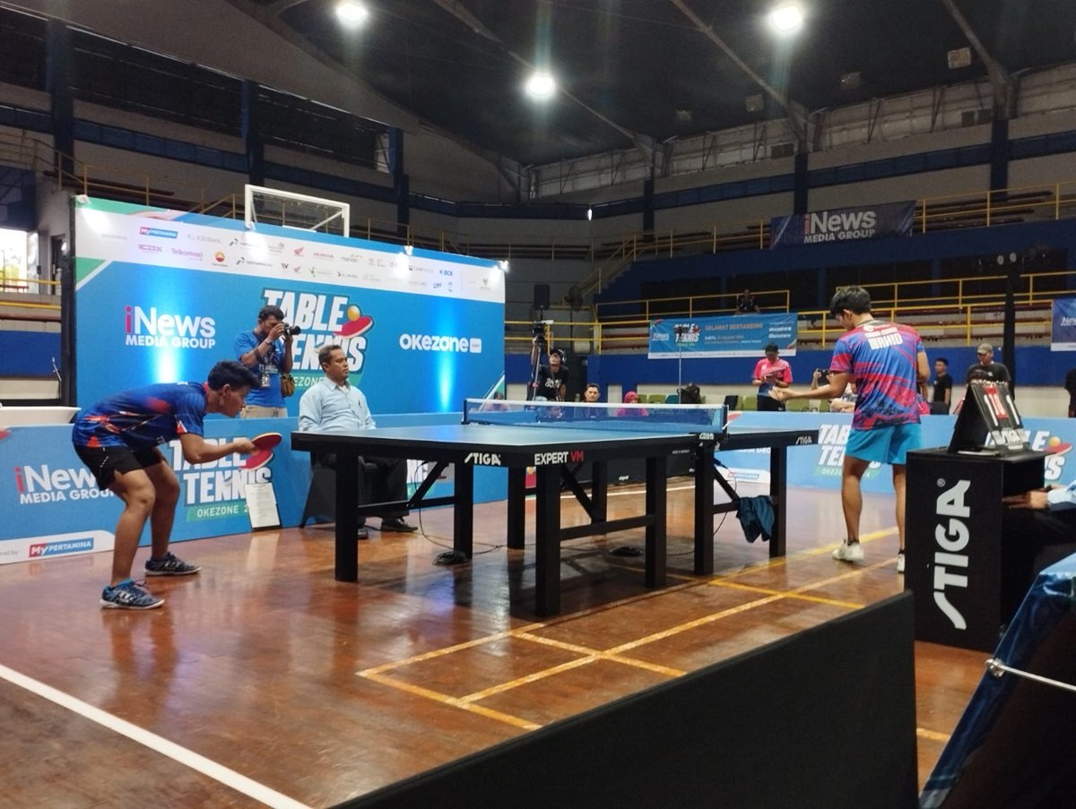 Hasil Final Table Tennis Okezone 2024: Perumda Tirta Bhagasasi Juara Usai Taklukkan Jasa Raharja Putera A 2-0!