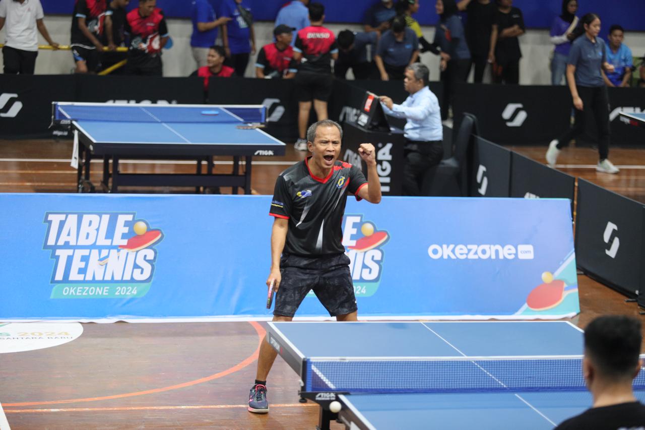 Hasil Perempatfinal Table Tennis Okezone 2024: Big Match di 4 Besar