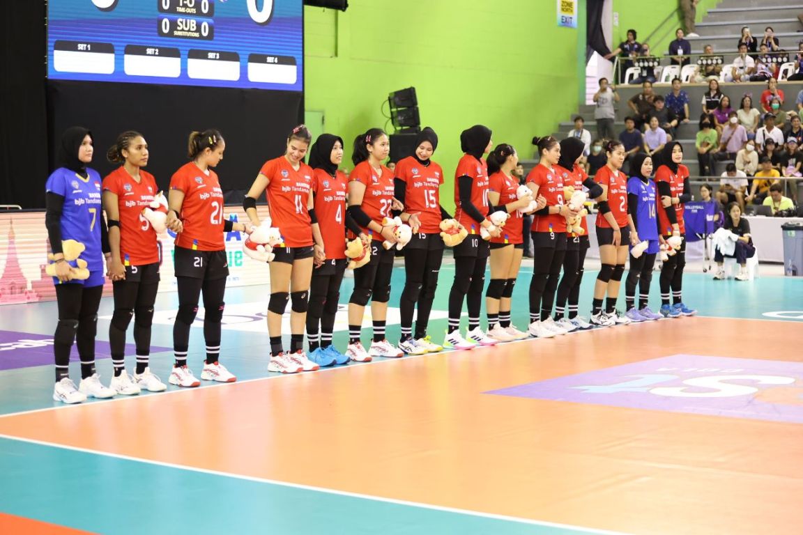 Hasil SEA V League 2024: Diperkuat Megawati Hangestri, Timnas Voli Putri Indonesia Kalah 0-3 dari Thailand