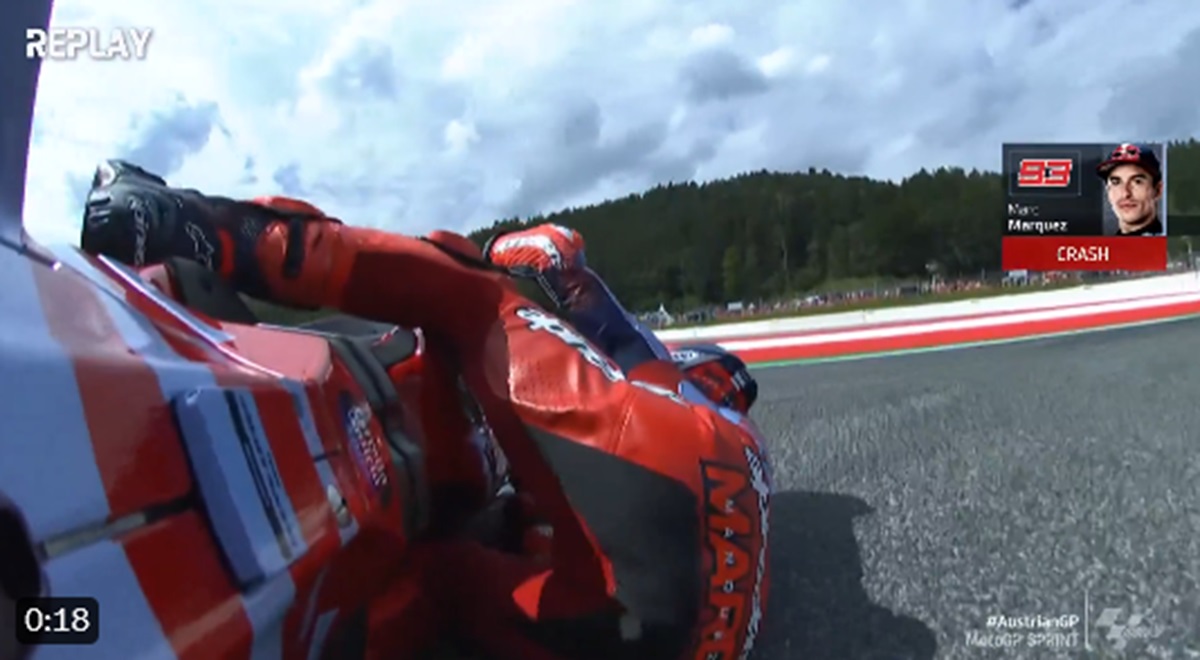 Kecelakaan di Sprint Race, Marc Marquez Langsung Pasang Target Tinggi di Balapan Utama MotoGP Austria 2024