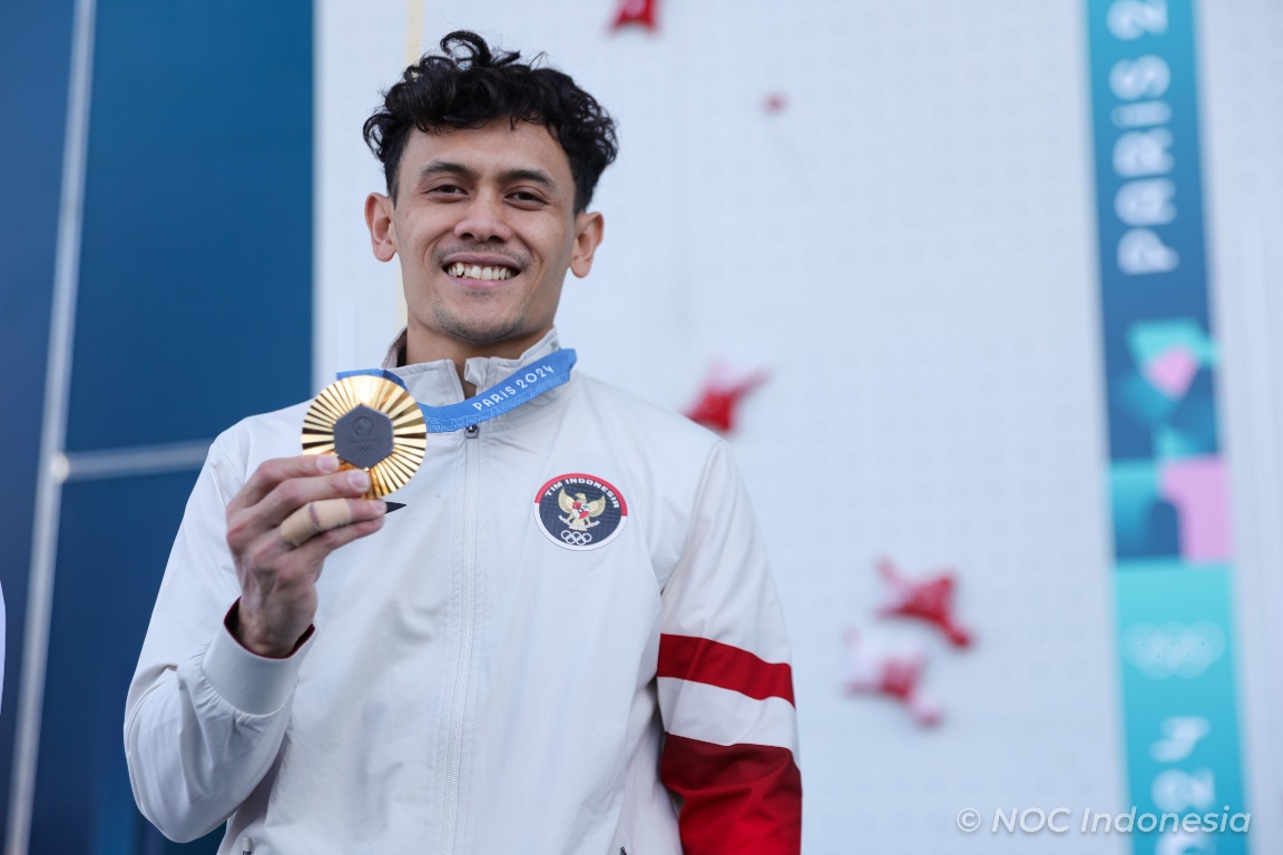 Kisah Peraih Medali Emas Olimpiade Paris 2024, Veddriq Leonardo yang Tetap Berlatih meski Dikepung Kabut Asap Kebakaran Hutan Kalimantan