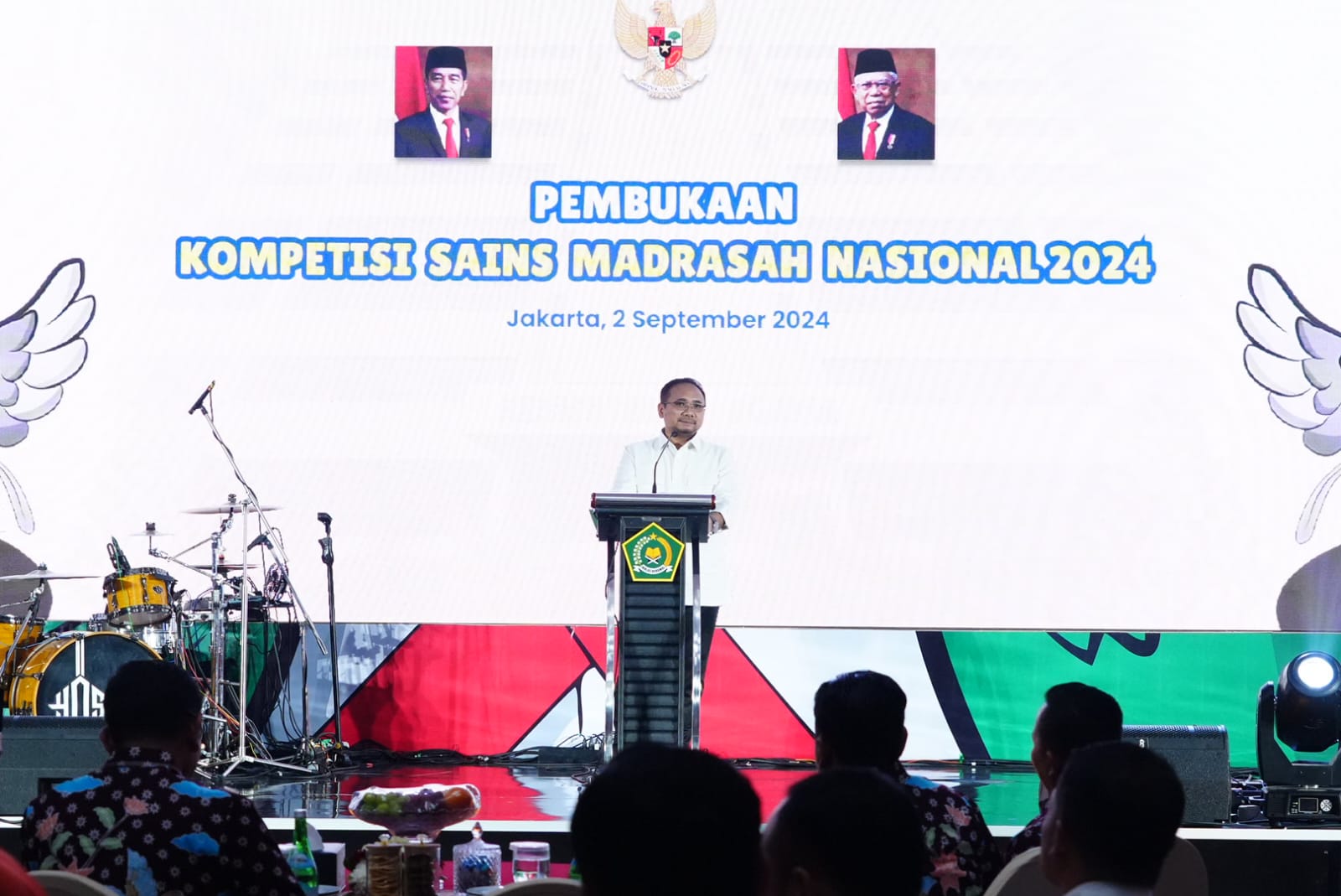 Kompetisi Sains Madrasah 2024 Resmi Dibuka, Ini Pesan Menag