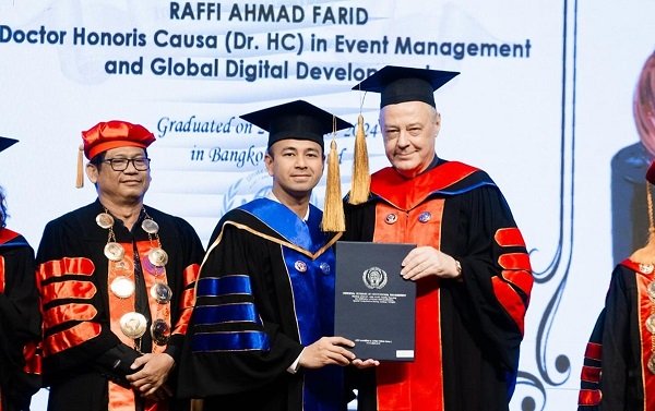 Mengenal Arti Gelar Kehormatan Doktor Honoris Causa yang Diterima Raffi Ahmad dari Kampus Thailand