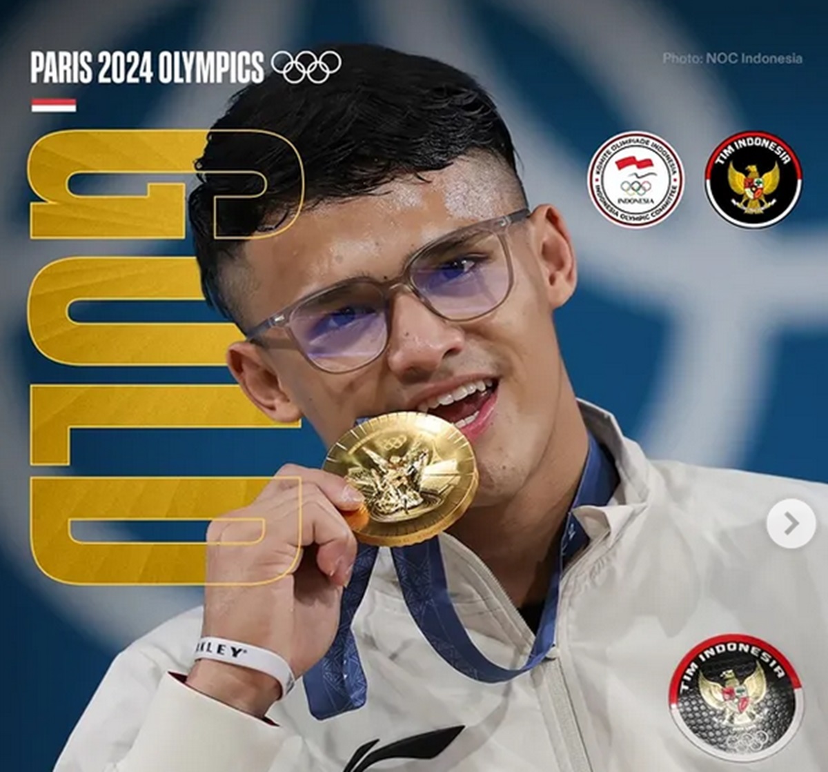 Rizki Juniansyah Lewati Rekor Susy Susanti, Jadi Atlet Termuda Indonesia yang Raih Medali Emas di Olimpiade!