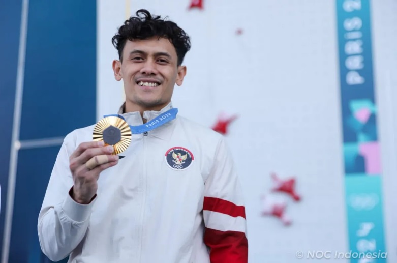 Veddriq Leonardo Sabet Medali Emas Olimpiade 2024, Ketum FPTI: Dia Punya Mental Juara